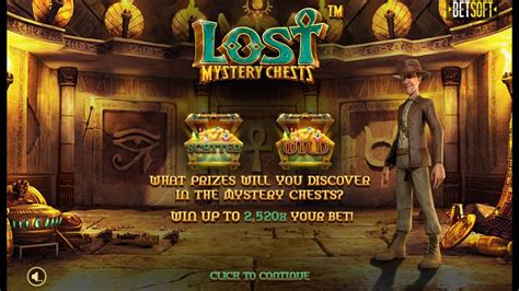 Slot Lost Mystery Chests